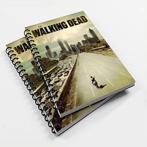 Caderno Universitário 96fls Serie Walking Dead