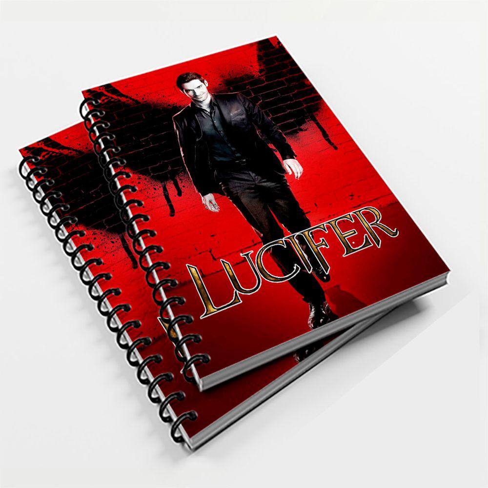 Caderno Universitário 10 Mat Serie Lucifer