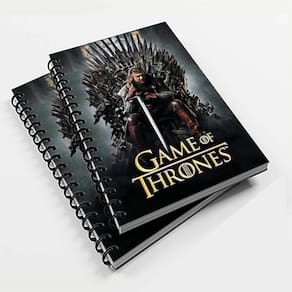 Caderno Universitário 96 Fls Serie GamesThrones