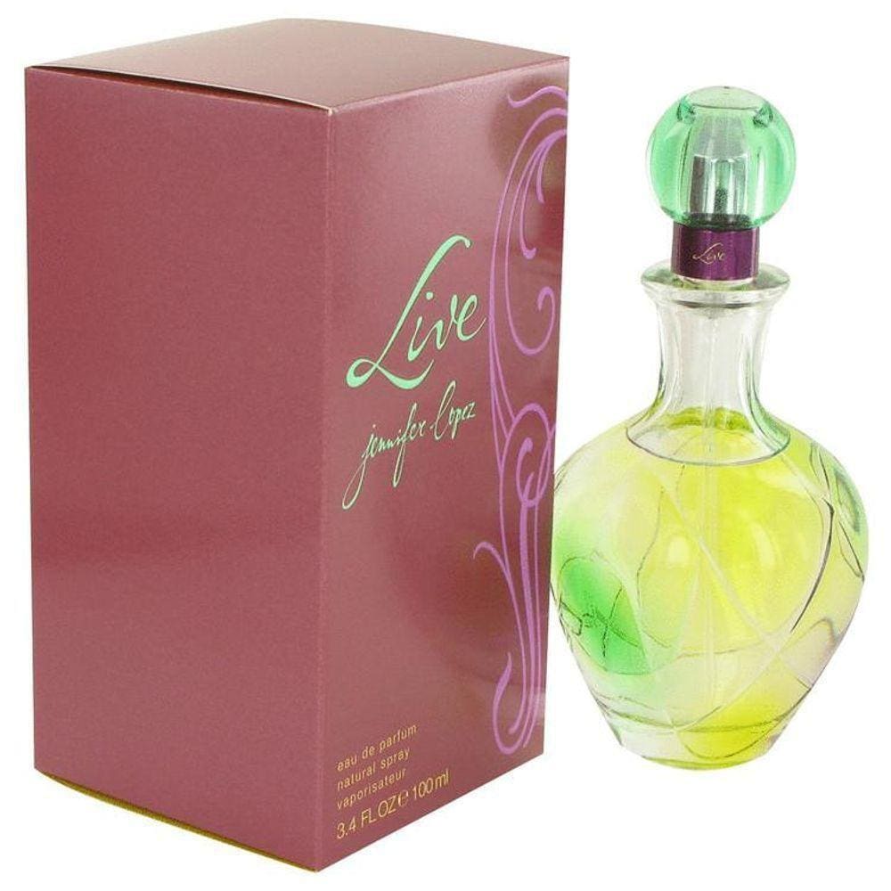 Perfume Feminino Live Jennifer Lopez 100 Ml Eau De Parfum