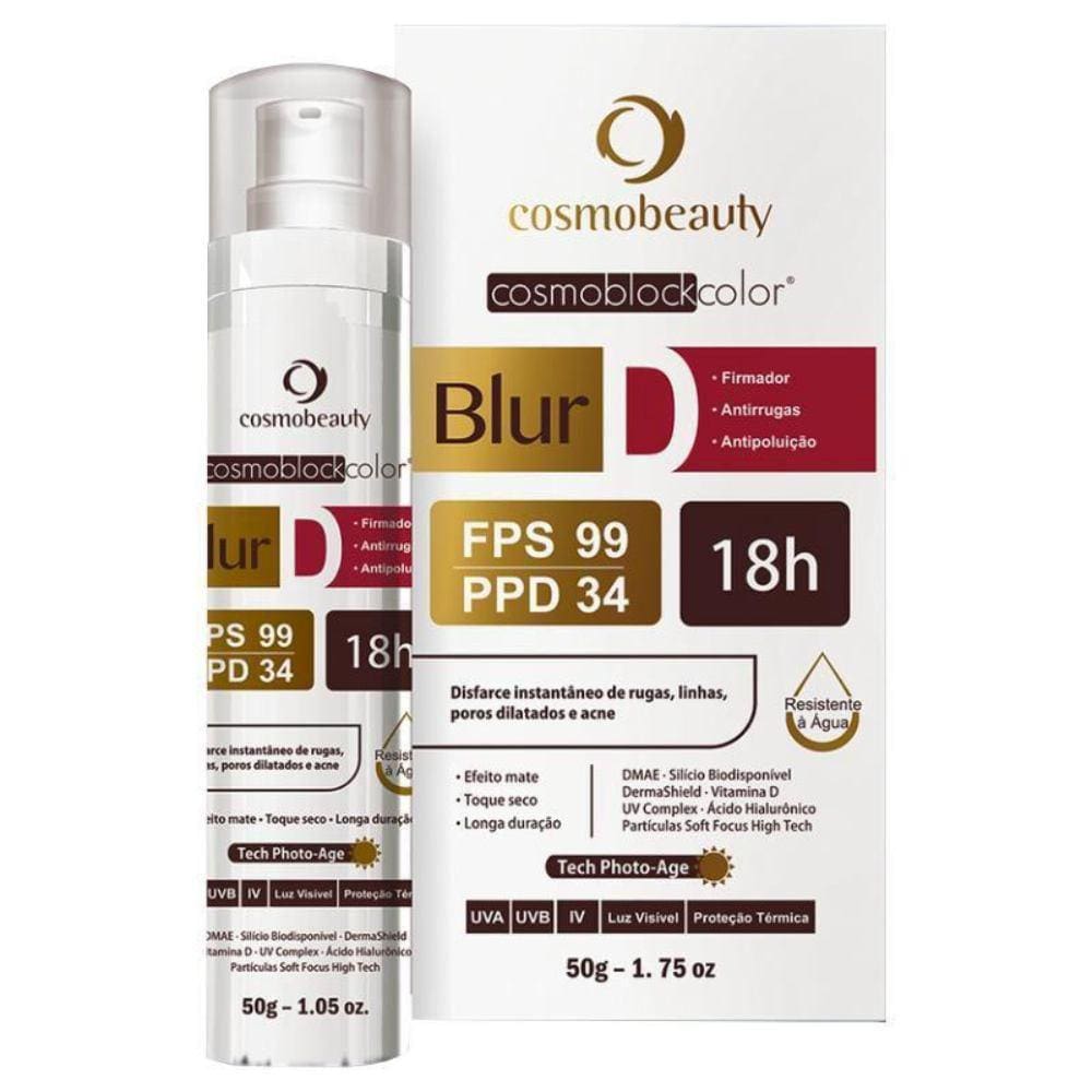 Protetor Solar FPS99 Blur D Cosmobeauty Bronze 50g