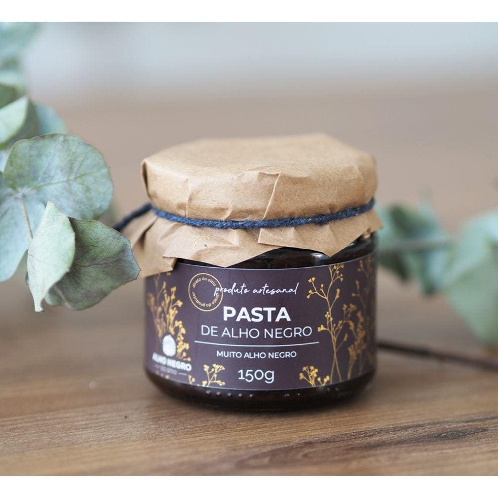 Pasta de Alho Negro Especial 150g - Alho Negro do Sítio