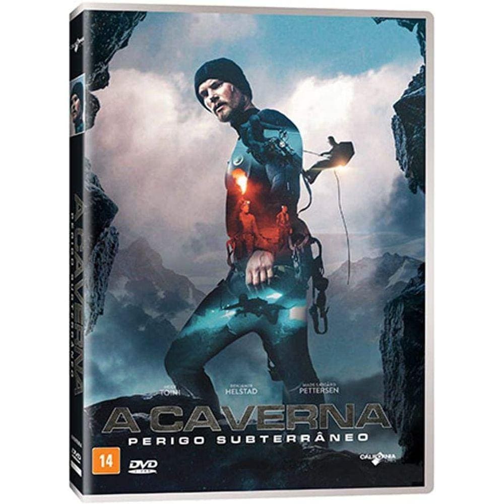 DVD A Caverna Perigo Subterrâneo - Califórnia Filmes