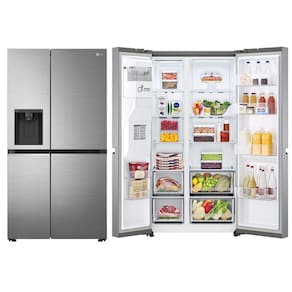 Geladeira Side by Side 4 Portas Frost Free Inverter 611L GC-L257SLP LG