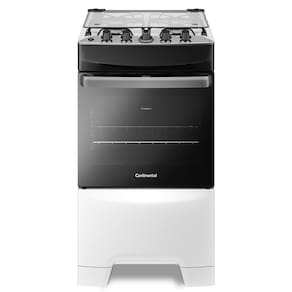 Fogão a Gás de Piso 4 Bocas Continental Mesa de Inox - FC4IB
