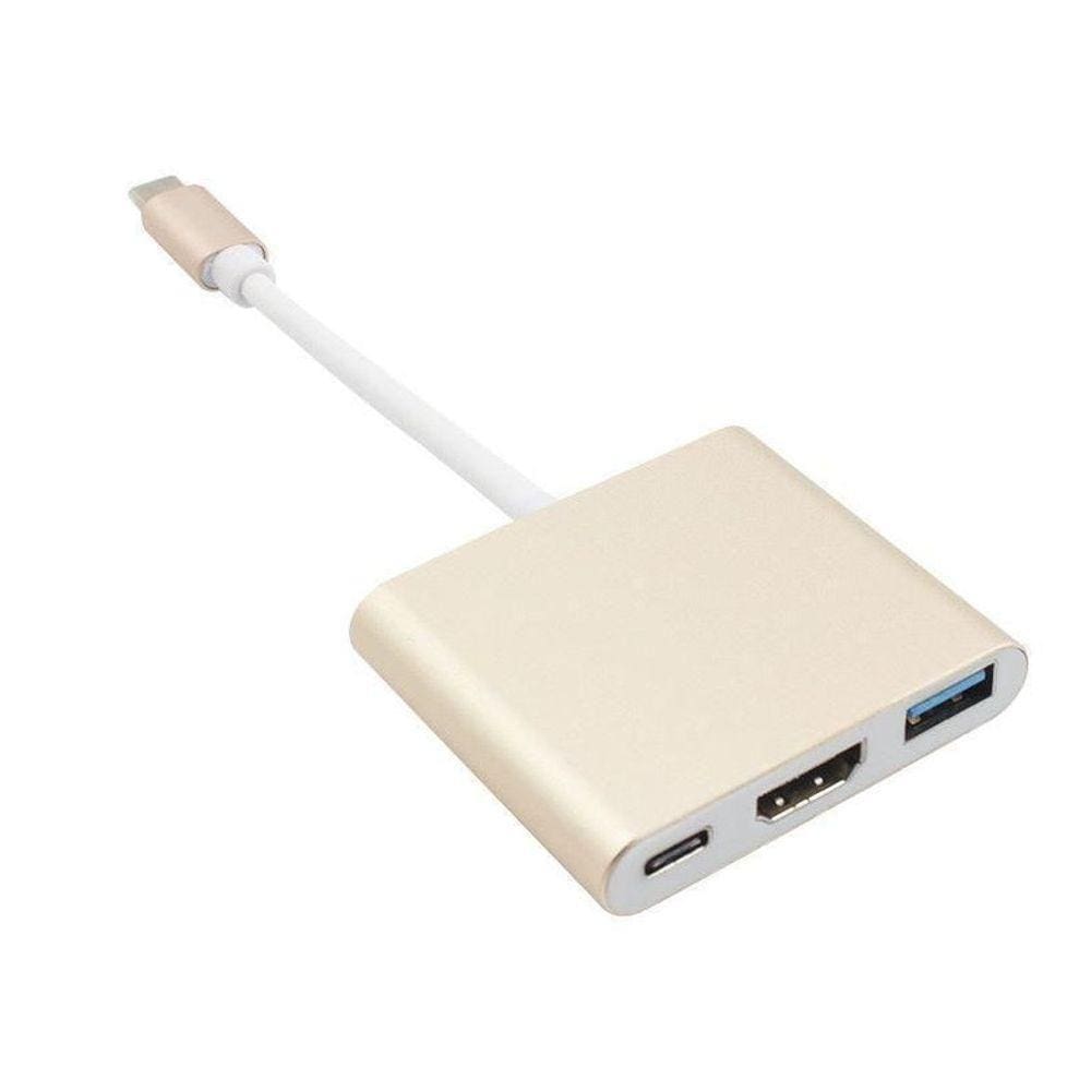 Adaptador Usb- book Hdmi Usb Carregador