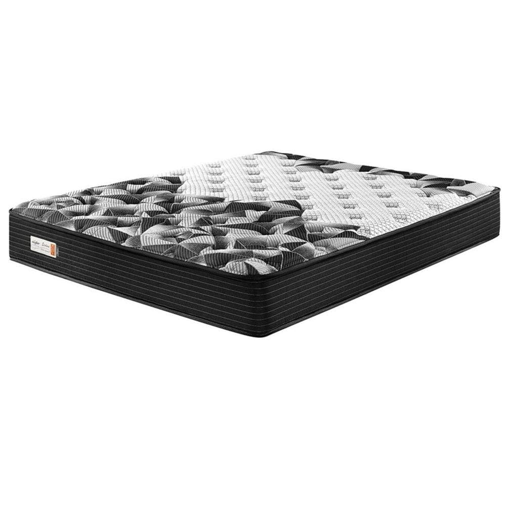 Colchão Casal 138x188x30cm Forza Ecoflex Preto/Branco