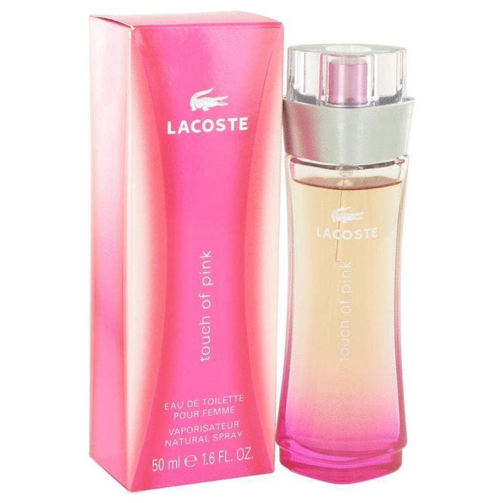 Perfume Feminino Touch Of Pink Lacoste 50 Ml Eau De Toilette