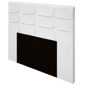 Cabeceira Casal Queen 160Cm D10 Esmeralda Corano Branco