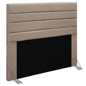 Cabeceira Casal King 193Cm Rubi D10 Suede Bege