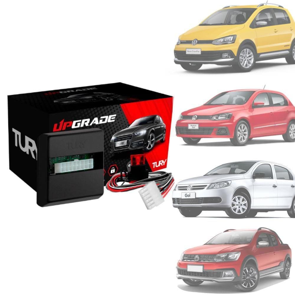 Módulo de vidro Tury PRO 2 KR para Fiat Uno a partir de 2014