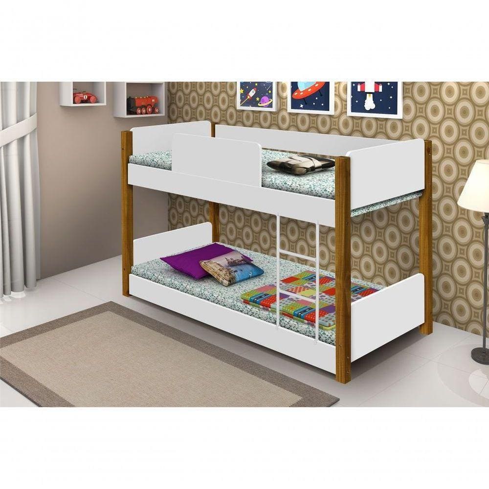 Beliche Mini Cama Valentina Branco E Mel