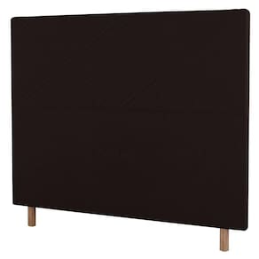 Cabeceira Cama Box Casal Queen Size Cairo 160cm ano Marrom