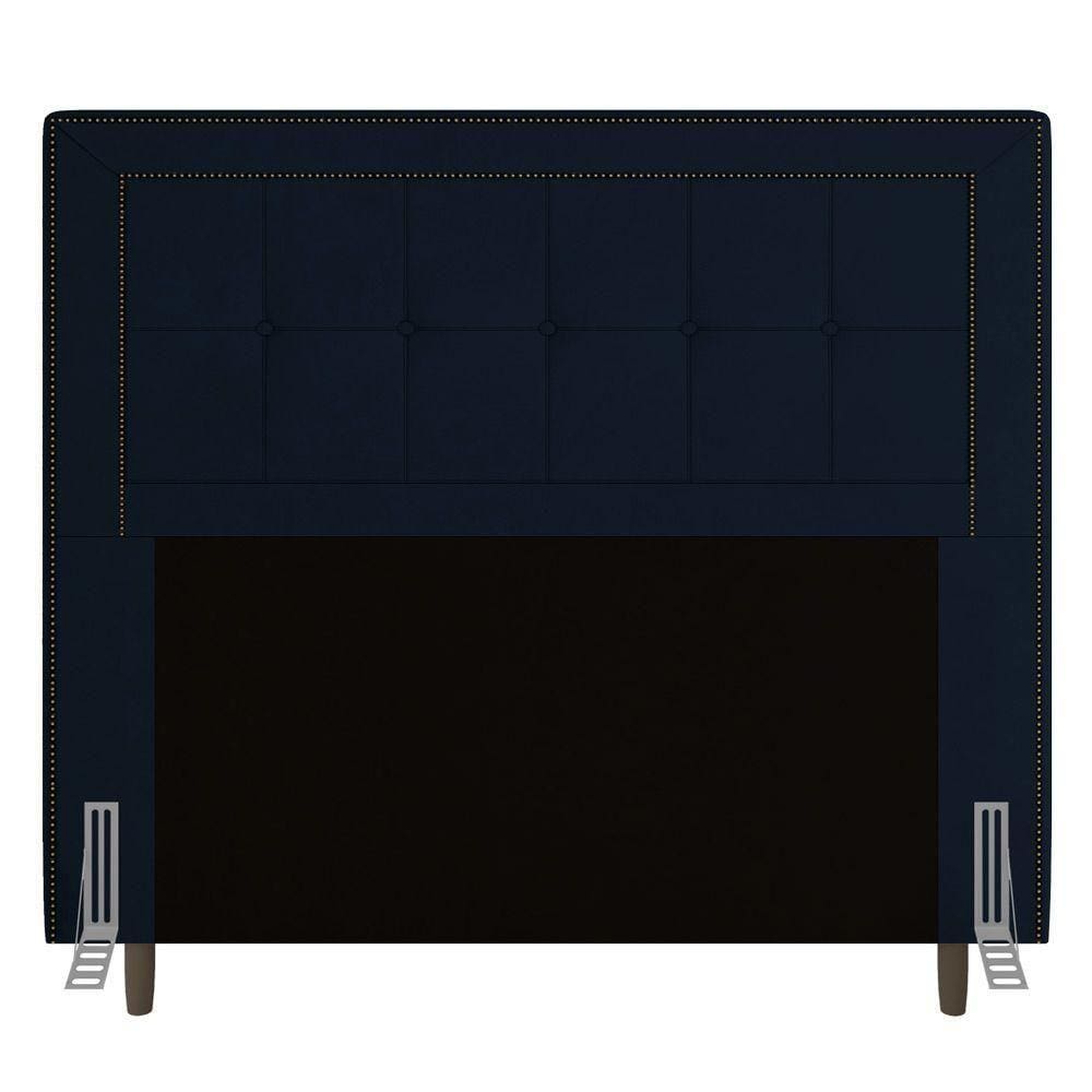 Cabeceira King Size Luxor 195Cm Azul