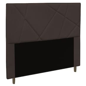 Cabeceira Cama Box Casal Queen Size Mali 160Cm Marrom