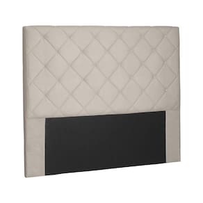 Cabeceira Tania Cama Box Casal 140Cm Suede Bege