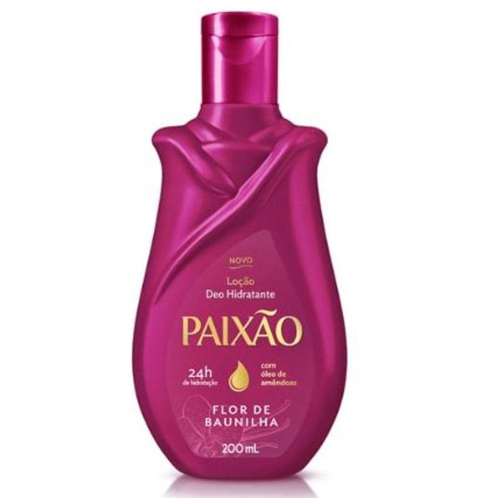 Locao Hidratante Flor De Baunilha Paixao 200Ml
