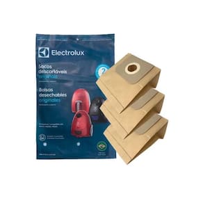 Kit 3 Sacos Desc Aspirador Electrolux Nano Neo30 Neo31