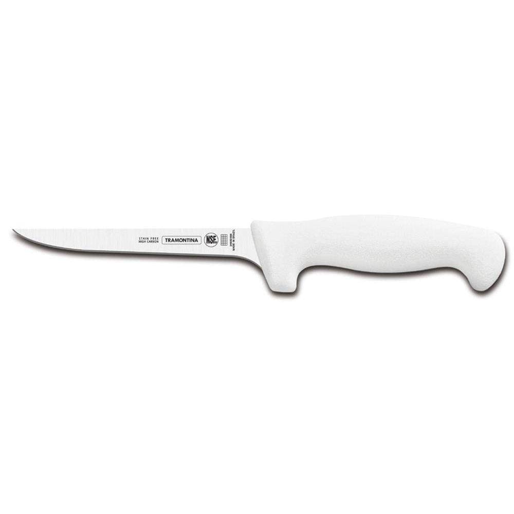 Faca Para Desossar 6 Profissional Branco Lamina De Aco Inox E Cabo De Polipropileno Tramontina