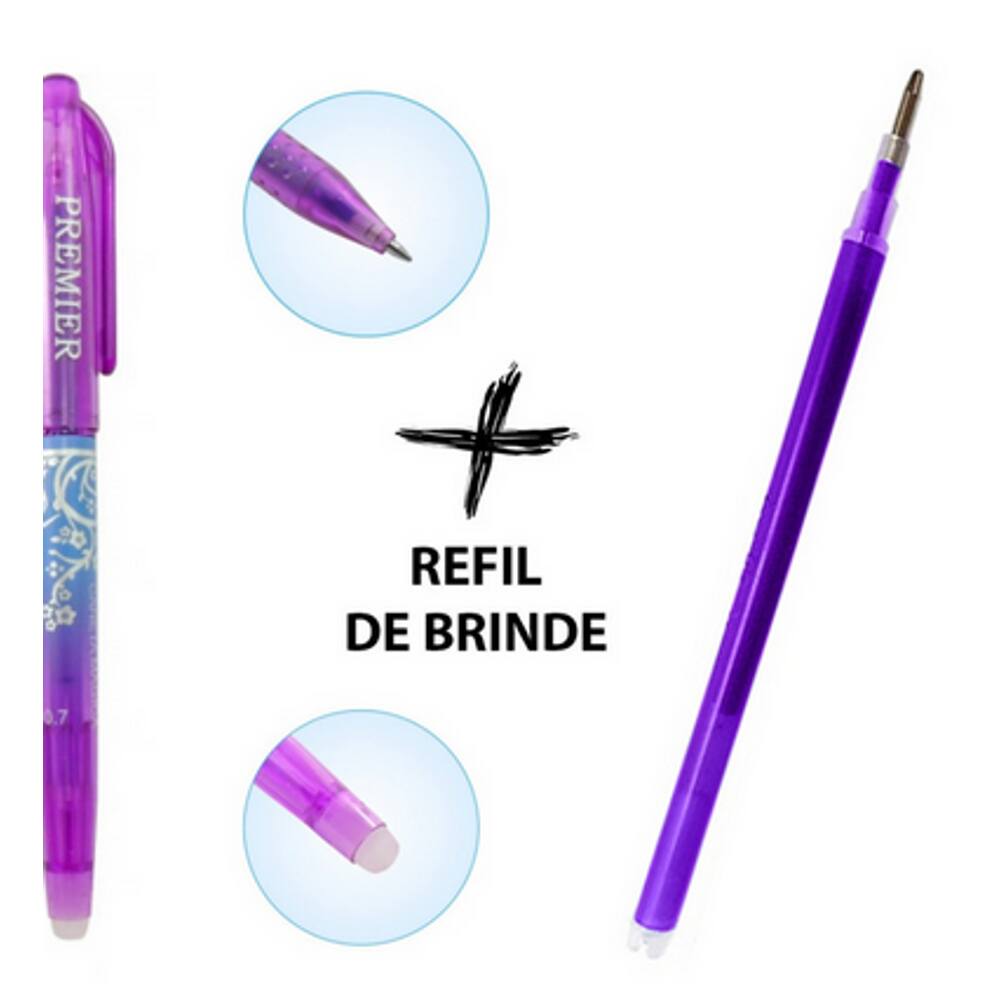 Caneta Mágica Fantasminha Apaga Com Calor + Refil Extra