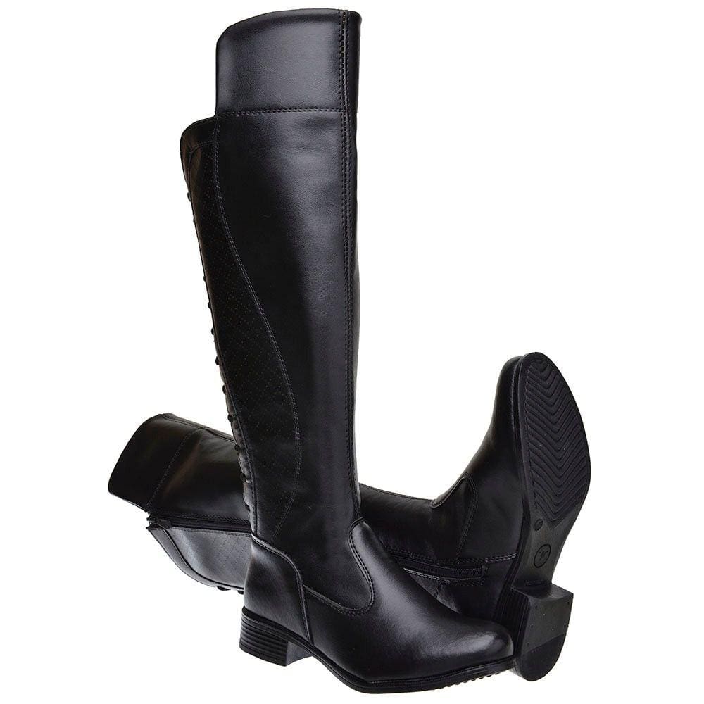 Bota Feminina Montaria Cano Longo DonaBeja Lançamento Barata