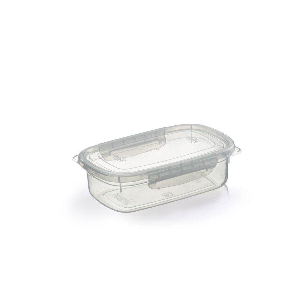 Pote Microondas Freezer Travas Raso Plástico Grande 1,1L