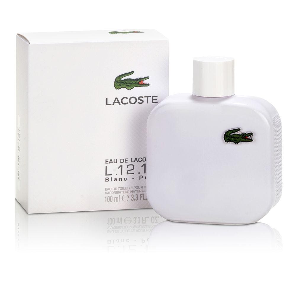 Perfume Lacoste Blanc Pure Eau De Toilette Masculino 100ml