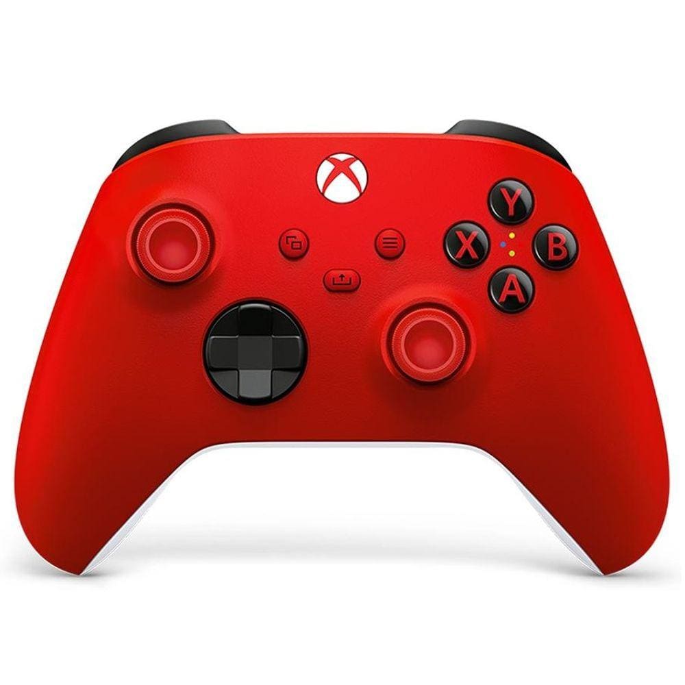 Controle Xbox Series X/S Wireless Microsoft Pulse Red Qau-00066