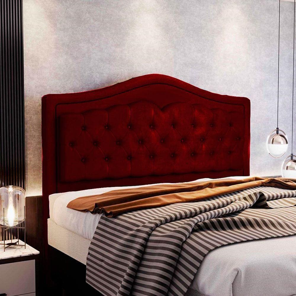 Cabeceira Holanda 1,40 Solteiro 2.0 Vinho