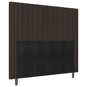 Cabeceira Cama Box Casal Nala 140cm Linho Marrom