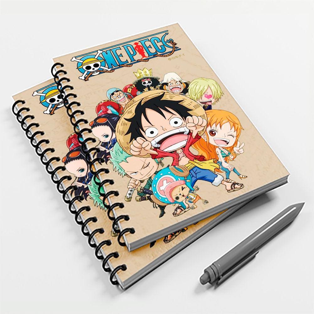 Livro Anime One Piece - Caderno 58 páginas no Shoptime