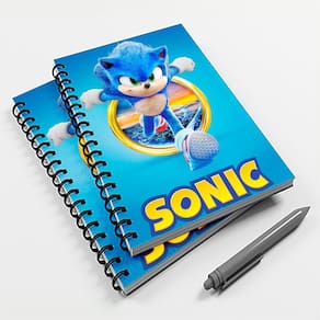 Caderno Universitário 96 Fls Sonic