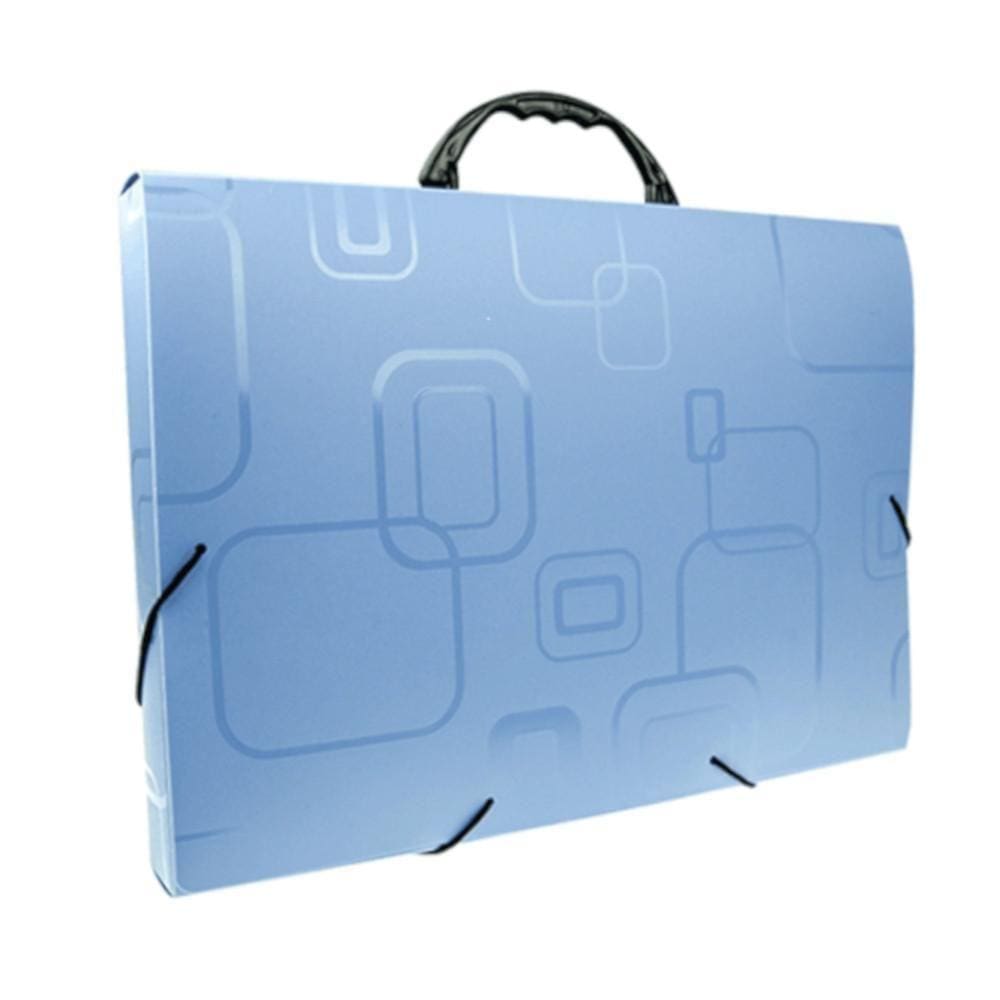 Maleta Ofício Dello Dellofine 2152 Azul Pastel