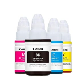 kit 4 Refil Tinta G190 G-190 G3110 G4100 G3100 BK C Y M