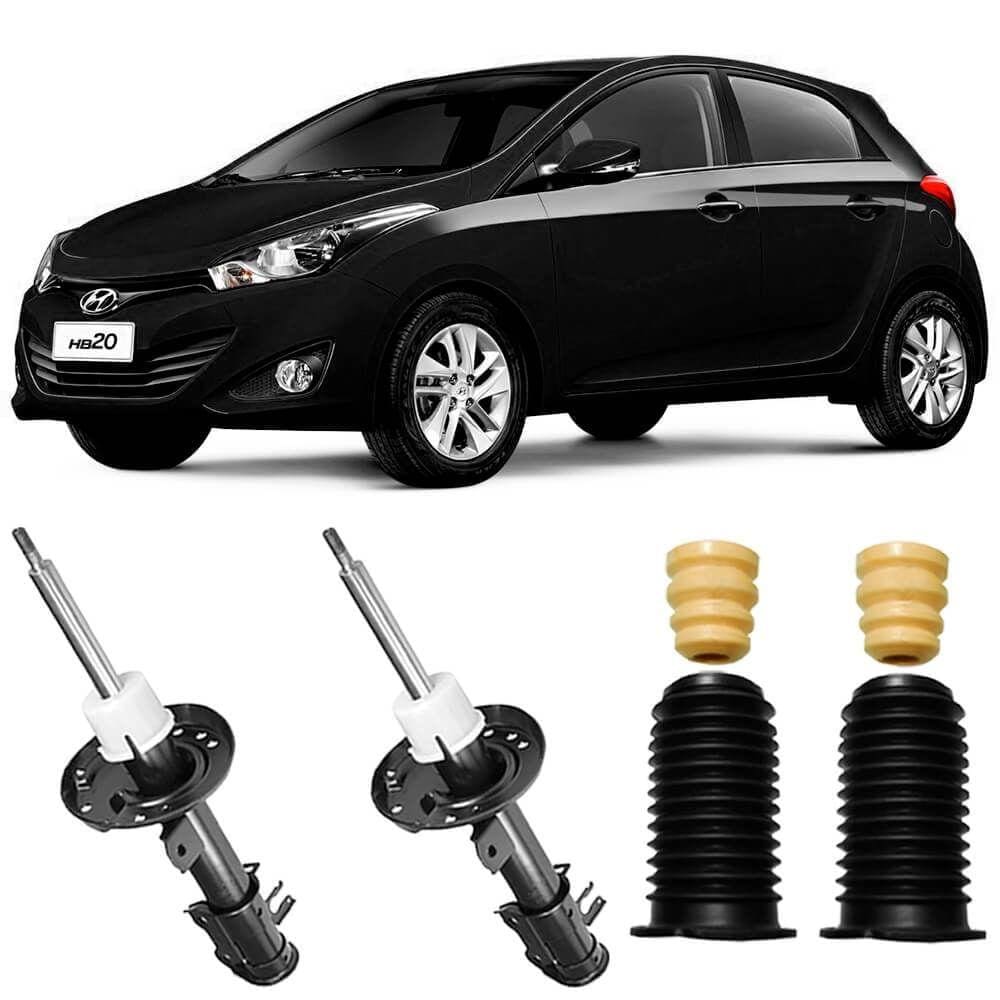 2 Amortecedor Hyundai Hb20 2013 a 2019 Dianteiro Passageiro