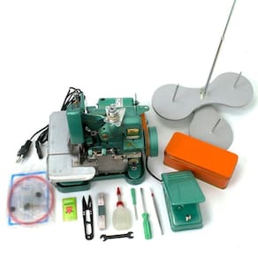 Máquina De Costura Overloque Gn1-150w 110v Verde