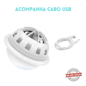 Mini Máquina Lava Louças De Pia Lava Alimento Fruta Legume Verdura Vegetais Usb Portatil Facil Pratico De Usar