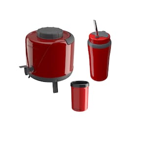 Kit Tererê Garrafa Térmica 5L + Copo Térmico 650ml + Copo