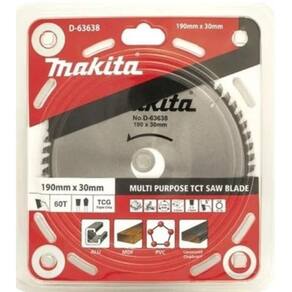 Lamina De Serra Tct Multi 190Mm X 30Mm X 60T D-63638 Makita