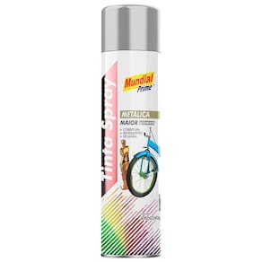 Tinta Spray 400ml Metálica Cromado AE01000092 MUNDIAL PRIME