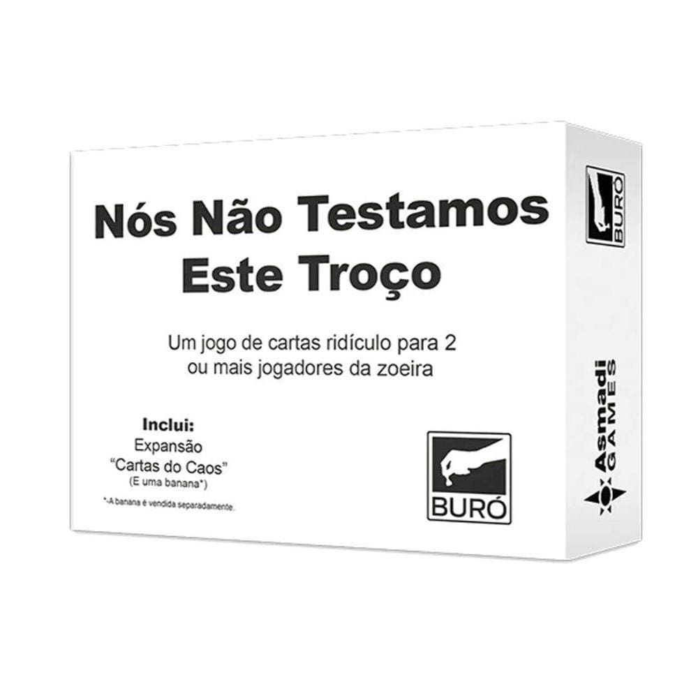 Nós Não Testamos Este Troço Ntt Jogo De Tabuleiro Buró