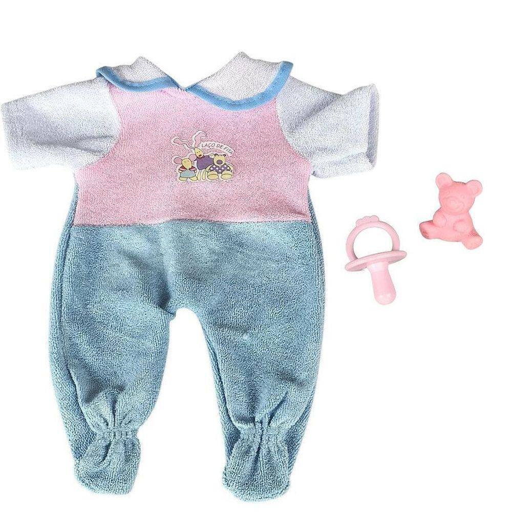 Roupa Boneca Para Baby Alive - Jardineira Sereia - Casinha 4