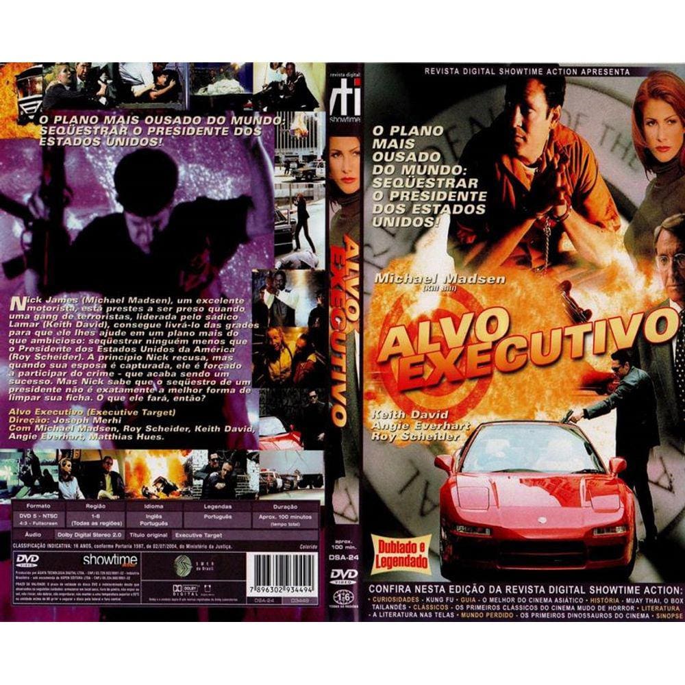 DVD Alvo Executivo - Showtime Action