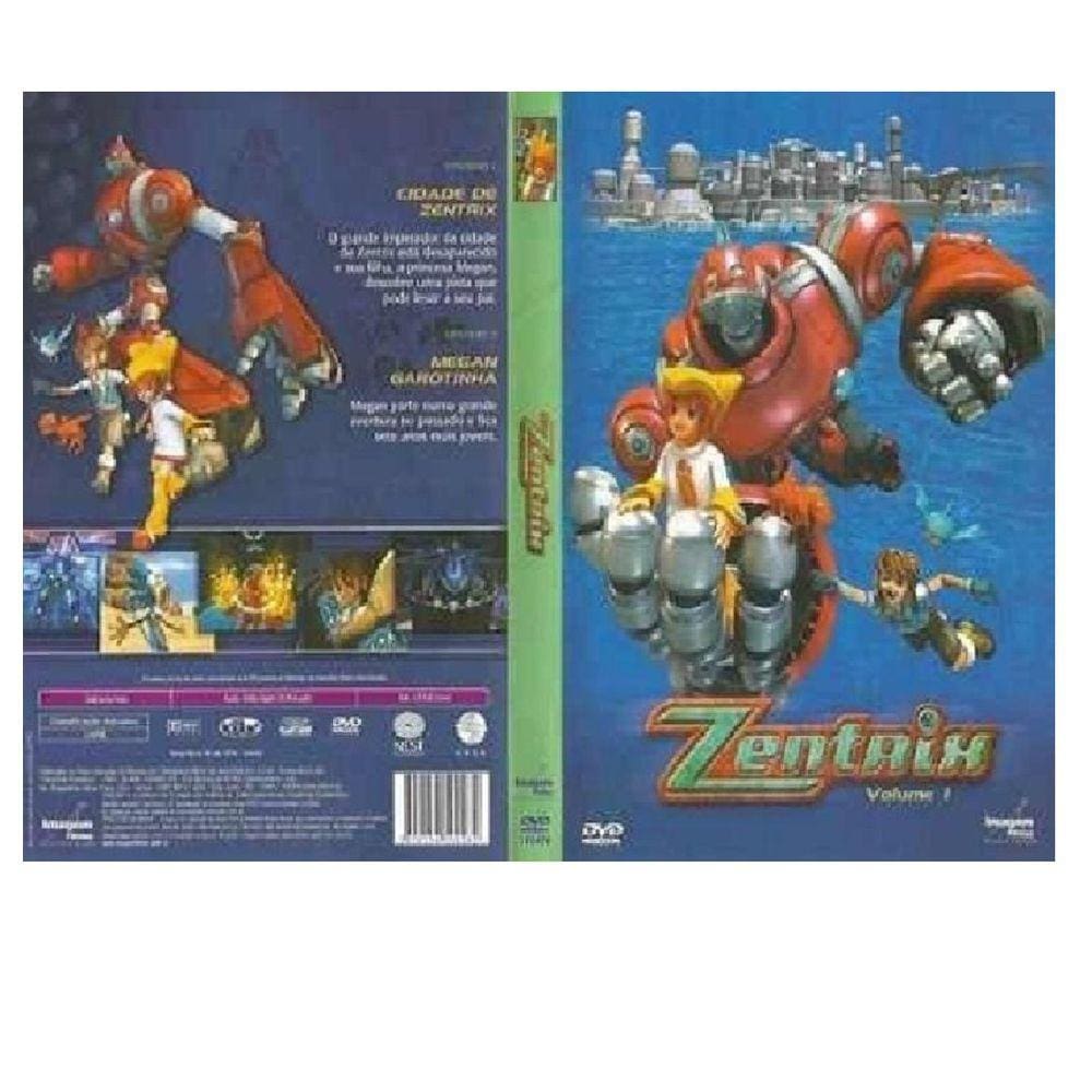 Dvd Zentrix Vol.1Desenho