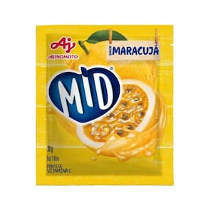 MID Suco em Pó Sabor Maracujá 20 gramas