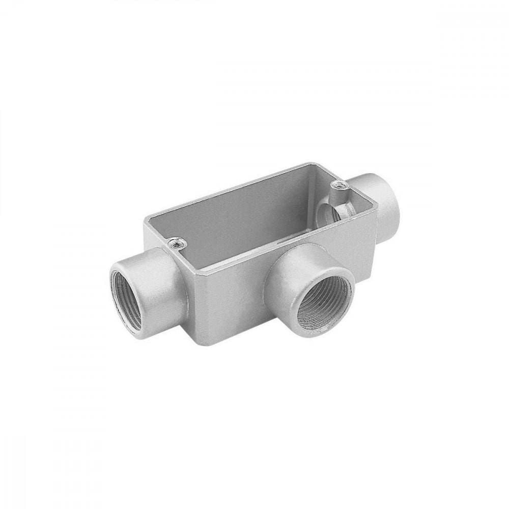 Condulete Fixo 3/4&quot; &quot;T&quot; Sem Tampa / Rosca Bsp / Pintura Elet
