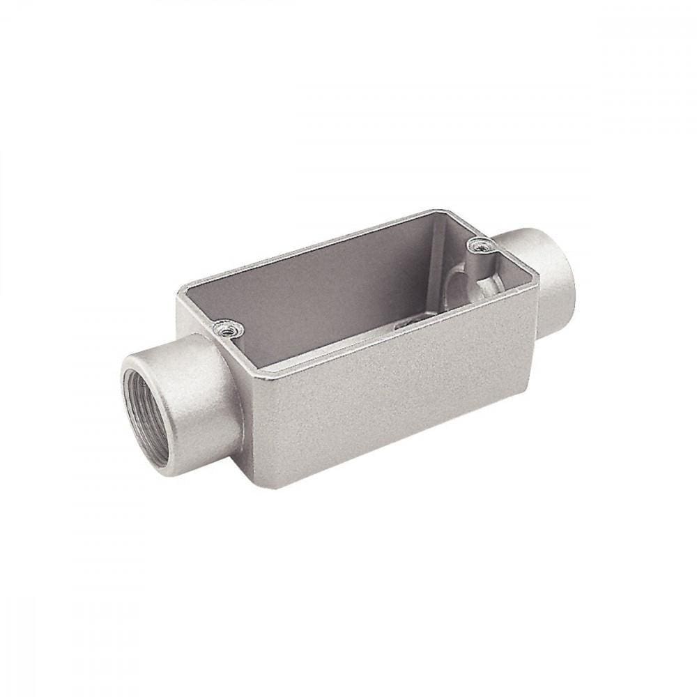 Condulete Fixo 1.1/2&quot; Tipo &quot;C&quot; - Com Tampa / Rosca Bsp