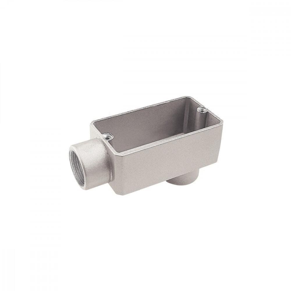 Condulete Fixo 1.1/4&quot; Tipo &quot;Lb&quot; - Com Tampa / Rosca Bsp