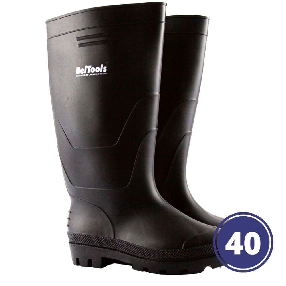 Bota Borracha Galocha Impermeavel 40 Cano Longo Beltools