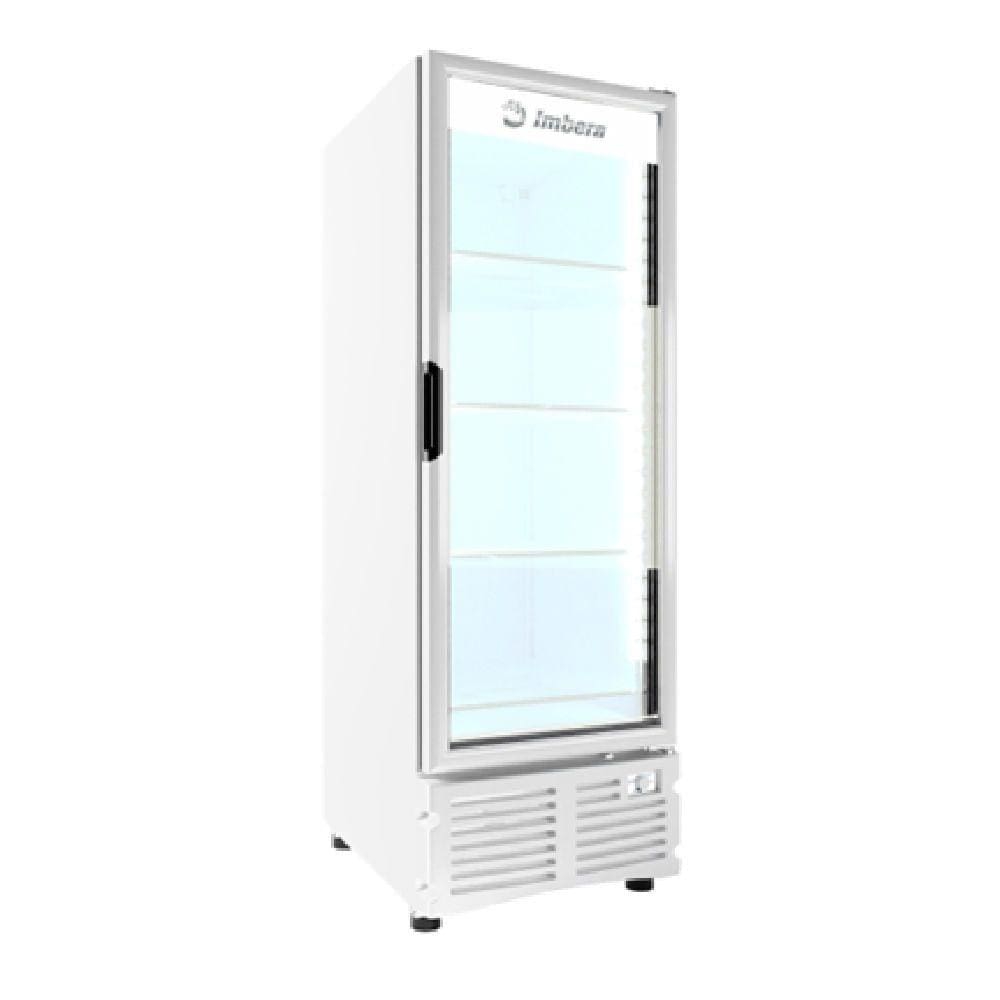 Freezer Vertical Imbera 560 Litros Tripla Ação Porta De Vidro Branco ...